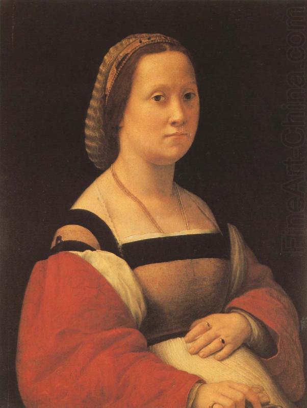 RAFFAELLO Sanzio Portrait of woman china oil painting image